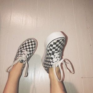 vans thick platform
